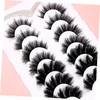 Beavorty 35pairs Wispy False Eyelashes Natural Look Lightweight Makeup Accessories