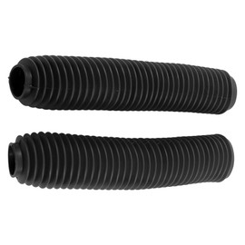 Motorcycle Front Fork Shock Absorber Dust Cover Replacement for RM125 DR250 DRZ400 400 (Black)