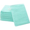 ZOLLNER 10er Set Waschhandschuhe in 16x21 cm - saugstarke und