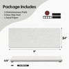 2PCS Bathroom Sink Vanity Trays, Water Absorbing Diatomite Stone Drying