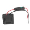 18V Battery Adapter Good Fit Lithium Battery Converter with Fuse