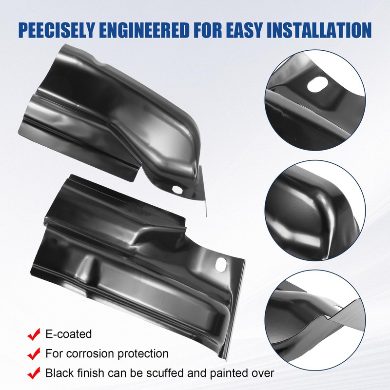 Pickup Truck Cab Corners Compatible with Ford F150 2009 2010