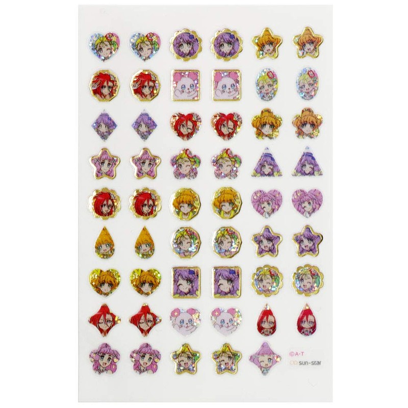 Sunstar Stationery Tropical ~ Ju! Pretty Cure Pierced Seal 2744320A