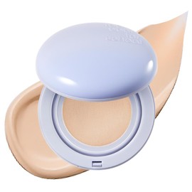 【too cool for school/トゥークールフォースクール】エアーフィットクッション Air Fit Cushion 12g + リフィル 12g / SPF50+ PA++++ / 低刺激ビーガンクッションファンデーションパクト (#2W ウォームアイボリー)