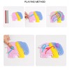 Hokant Sensory Activity Board, Silicone Fidget Toy for Calming, Stress,
