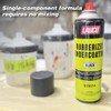 LAUCO Rubberized Undercoating Black Aerosol Spray Paint Can 15oz -
