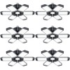 XINGHUANLIT Garage Lights 6 Pack - 200W 20000LM Garage Lights