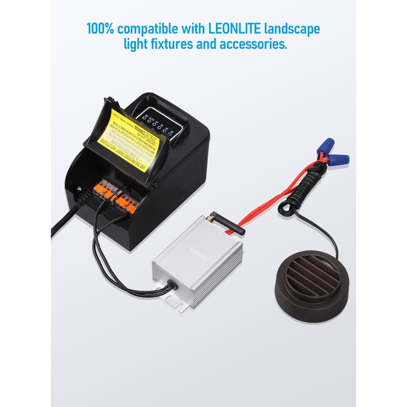 LEONLITE 120W AC Low Voltage Dimmer for Landscape Lighting, 12V-15V