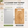 304 Stainless Steel Cutting Board – 13.4 × 9.1 in
