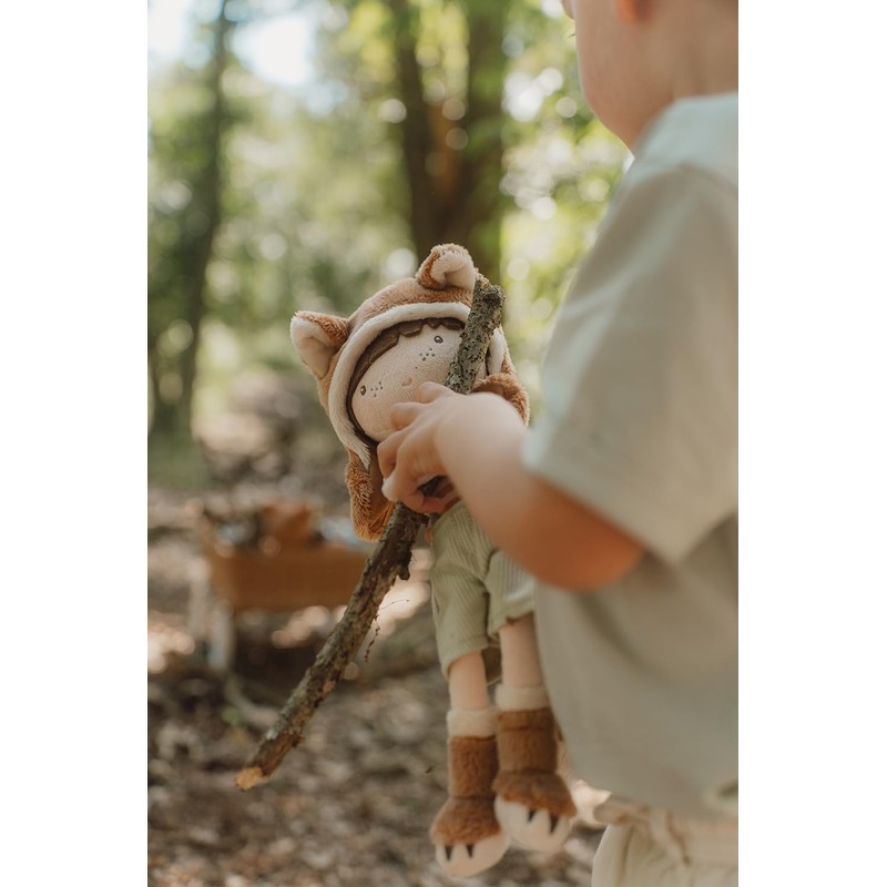 Little Dutch 4571 Rag Doll Cuddly Doll Fox Sam Forest