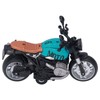 1:12 Pull Back Motorcycle Toy Cool Retro Motorcycle Toy with