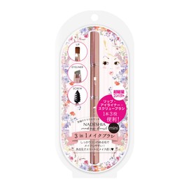 NADESHIA NA-13 Mini 3 in 1 Makeup Brush, 1 Piece