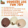 1x Random Colour Squeezy Dinosaur Egg Stress Relief Toy, Kids