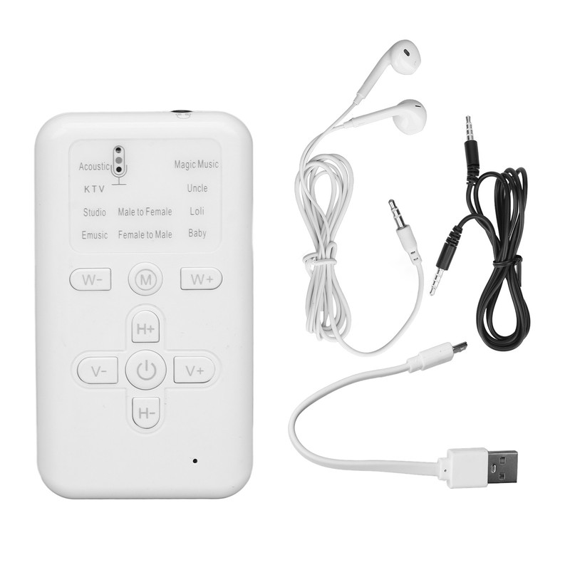 Live Sound Card Voice Changer 8 Sound Effects Plug and