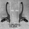 1PZ JP2-CL7 Motorcycle Brake and Clutch Handleset 7/8" 22mm Aluminum