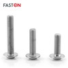 Rounded Head Screws with Flange and Hexagon Socket M4 x