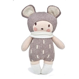 ThreadBear Design Baby Soft Doll Teddy Bear | Gift Box Included | Perfect Christening Gift (Baby Beau)