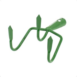 Rekord Cultivator (Steel, Powder Coated) without Handle, with 3 Lance Tines, Working Width 12 cm, Ideal for Effortlessly Loosening Light to Medium Heavy Soils