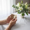 24 Mini Recuerdos Velas Aromáticas Bautizo Boda Primera Comunion Novenario