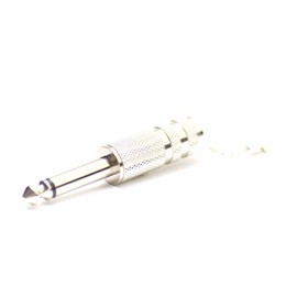 Miniblings Jack Chain Necklace 80 cm Plug Jack Music Upcycled