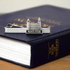 Silver Tie Clip by Ringmasters | LDS Temple Tie Clips
