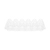 HOIGON 80PCS 12 Count Plastic Egg Cartons, Clear Egg Cartons
