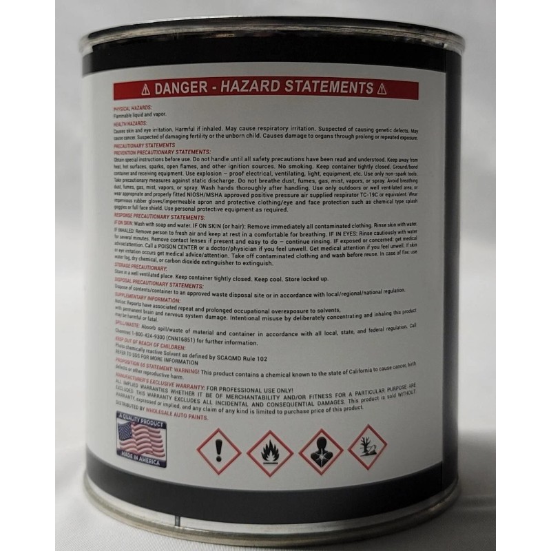 VISION AUTO PAINT # 1243 High Gloss Black Single Stage