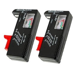 Pgzsy - Comprobador de batería universal para pilas AA / AAA / C / D / 9V / 1.5V / 1.5V