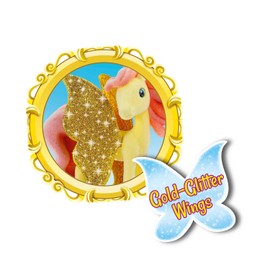 Craze Galupy Cafe-Crema Playset for Horses Toy Figures Unicorn Toy from 3 Years Horses Girls Gift Unicorn Children's Toy Pony Figure with Chef's Hat 18880