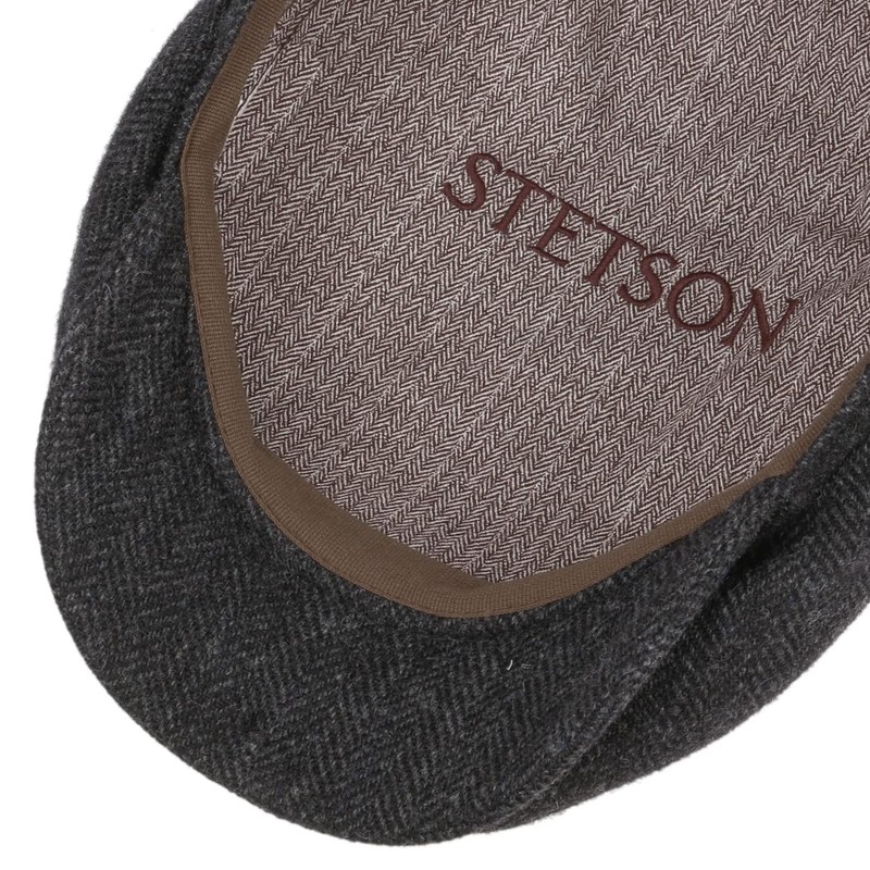 Stetson Belfast Flat Cap - Men's Flat Cap - Peaked