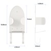 ORLESS Metal Large Ironing Board Holder Wall Mount, Ironing Board