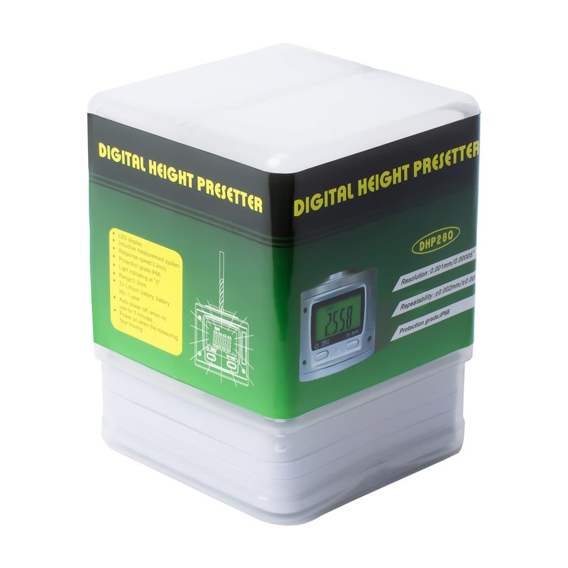 INPANOLS 0-3mm IP65 Digital Magnetic LCD Display Z Axis Height/Zero