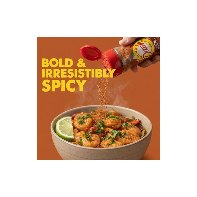 Dash Salt-Free Seasoning Blend, Cajun, 2.6 Ounce
