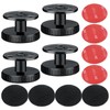 Wjelet 4 Pcs Anti Shake Headboard Stoppers, Adjustable Threaded Bed