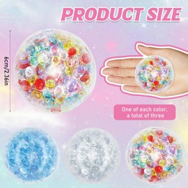 Stress Ball, Stress Balls for Adults and Children, Anti-Stress Balls, Pressure Relief Balls, Hand Therapy Balls for Relief of Anxiety, Anxiety, Fidget, Tension and Stress