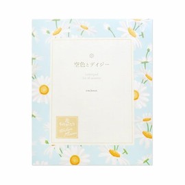 Frontier PD-568 Sky and Daisy Stationery, 2 Patterns, 18 Sheets