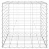 vidaXL Cube Gabion Raised Bed, Steel Wire Gabion Baskets for