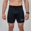 Sprints Mens Flexion 8" Compression Shorts with Pockets & Drawcord