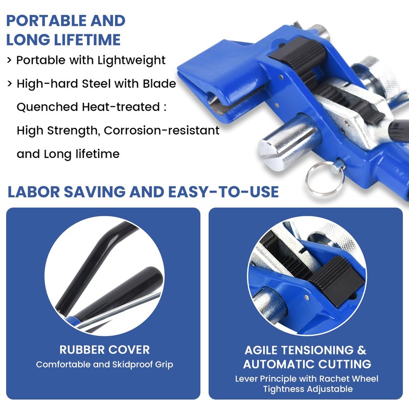 Steel Banding Tool Strapping Tensioner - Tensioner & Crimper &