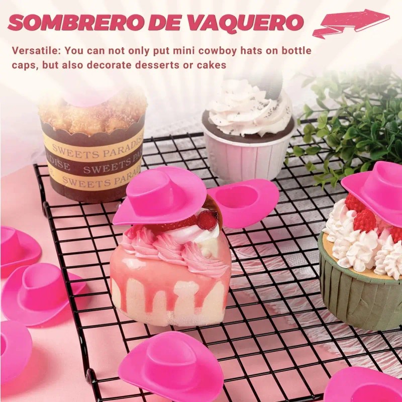 60 Sombreros Y Tazas Con Forma De Botas De Vaquero