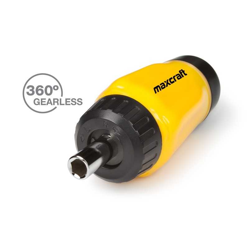 Maxcraft 60599 Gearless Stubby Ratchet Driver