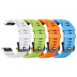 ANBEST Compatible with Fenix 7S/Fenix 6S/Fenix 5S, 20 mm Sport Quick Fit Replacement for Fenix 5S Plus/6S Pro/Descent MK 2S for Men and Women