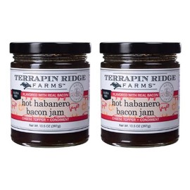 Terrapin Ridge Farms Hot Habanero Bacon Jam – Two 10.5 Ounce Jars