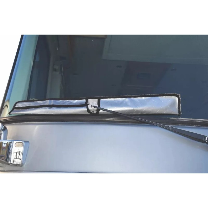 ADCO Products - Diamond Plated Steel Vinyl Mirror and Wiper