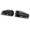 A ABSOPRO Car Auto Ball Studs Brackets 10mm Black 67x23x23mm