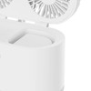 2 in 1 Small Humidifying Fan USB Rechargeable Strong Wind