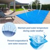 Amylove 8 x 8 ft Pool Hot Tub Solar Cover,