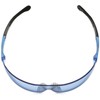 Radians Light Blue Safety Glasses, Scratch-Resistant, Wraparound