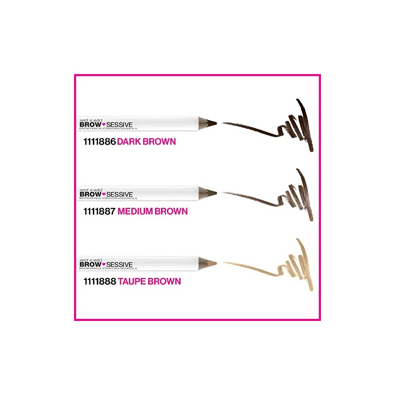 Wet n Wild - BROW-SESSIVE BROW PENCIL - Medium Brown