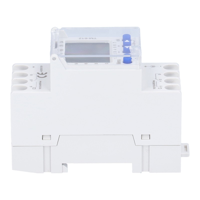 Time Control Switch Intelligent Power Supply Guide Rail Timer TM612